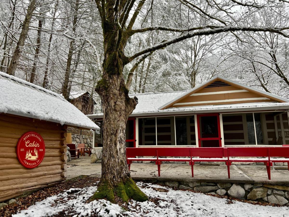 Beary Relaxing Cabin - Rustic With Outdoor Patio Townsend Exterior foto